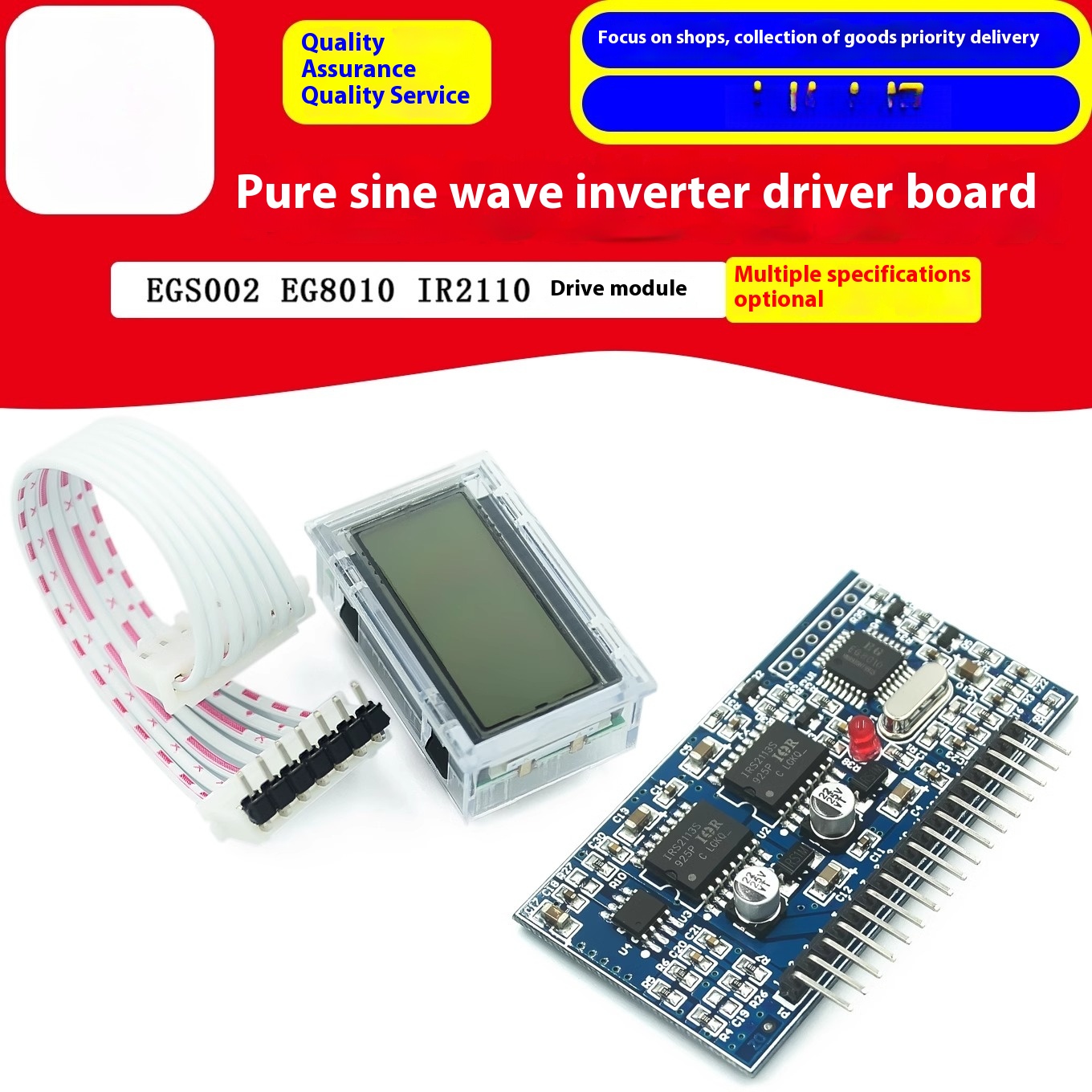 Pure Sine Wave Inverter Driver - Egs002 Pure Sine Wave Inverter Driver Board ulasan dan harga