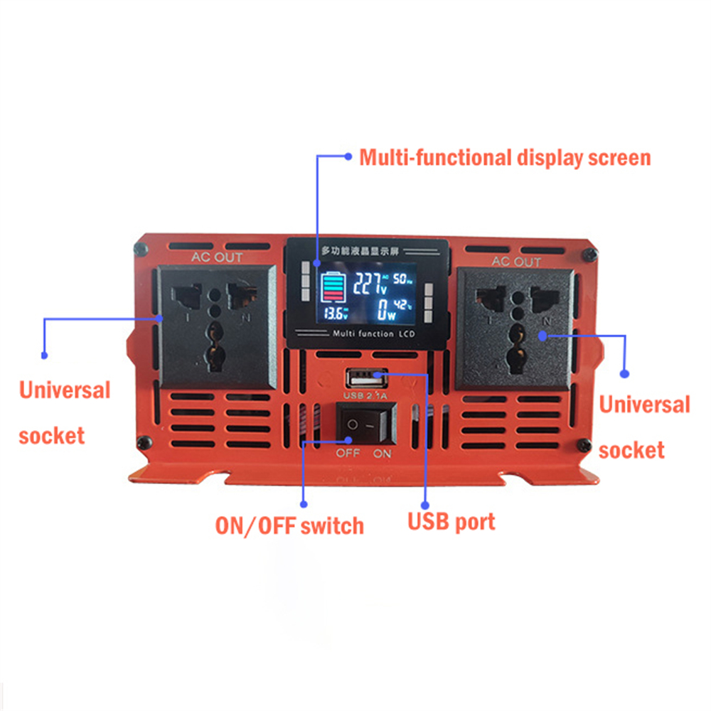 Pure Sine Wave 3500W 5000W 650 - Pure Sine Wave Inverter 5000W 48V 220V ulasan dan harga