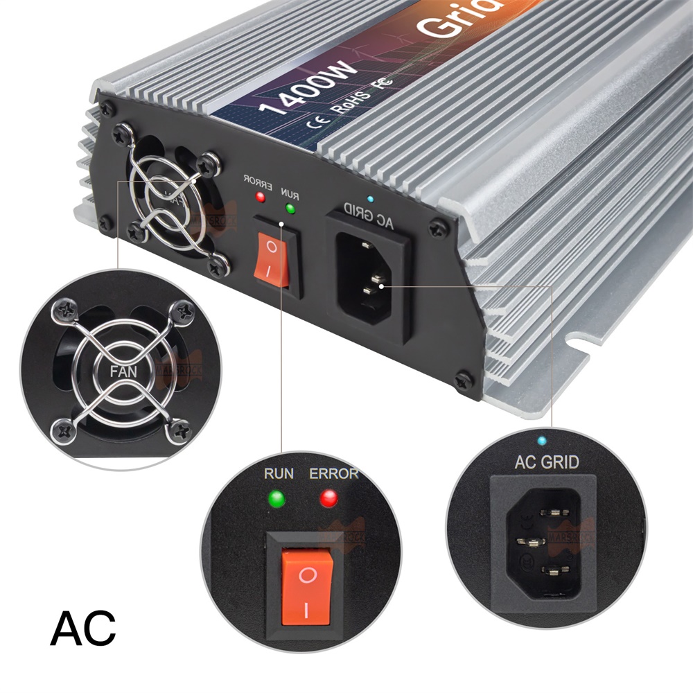 1400W Solar MPPT Micro Inverte - Micro Inverter 1400W Solar Grid Tie ulasan dan harga